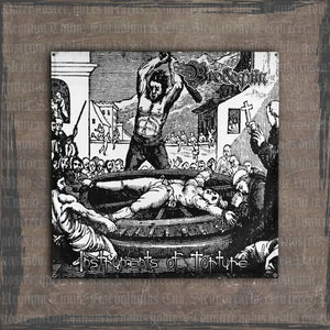Brodequin Instruments of Torture album cover wall flag 43.3x43.3 inches death metal merch
