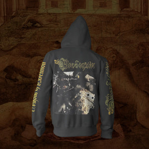 Back design for Brodequin Methods of Execution Hooded Sweatshirt