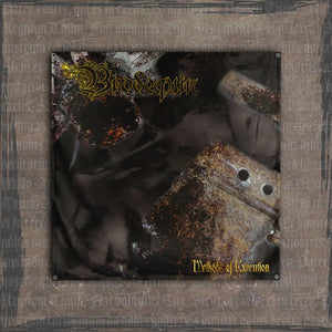Brodequin Methods of Execution album cover wall flag 43.3x43.3 inches death metal merch